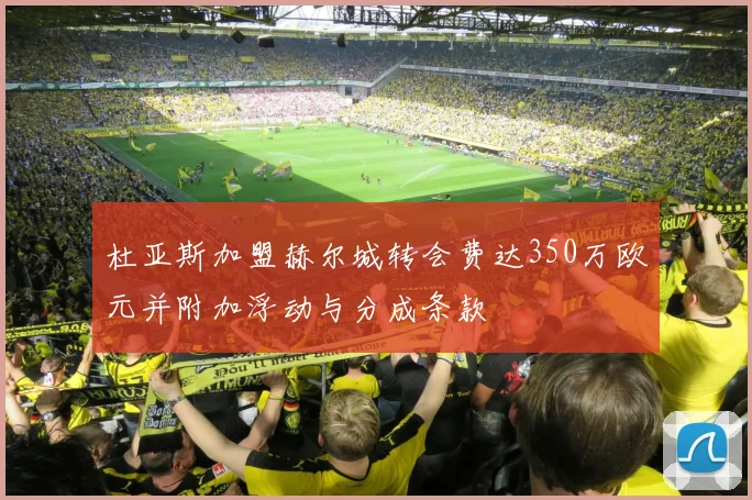 杜亚斯加盟赫尔城转会费达350万欧元并附加浮动与分成条款